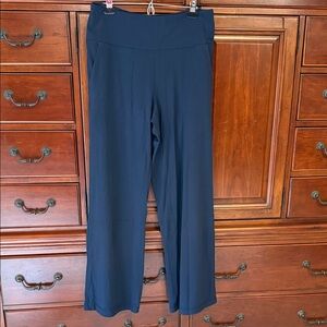 Lululemon Align Navy Wide Leg Pants, Size 14, Tall Inseam